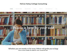 Tablet Screenshot of feliciafahey.com
